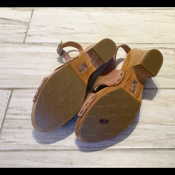KORK-EASE💐Gorgeous Leather Platforms Sandals!NWOT - Picture 4 of 4